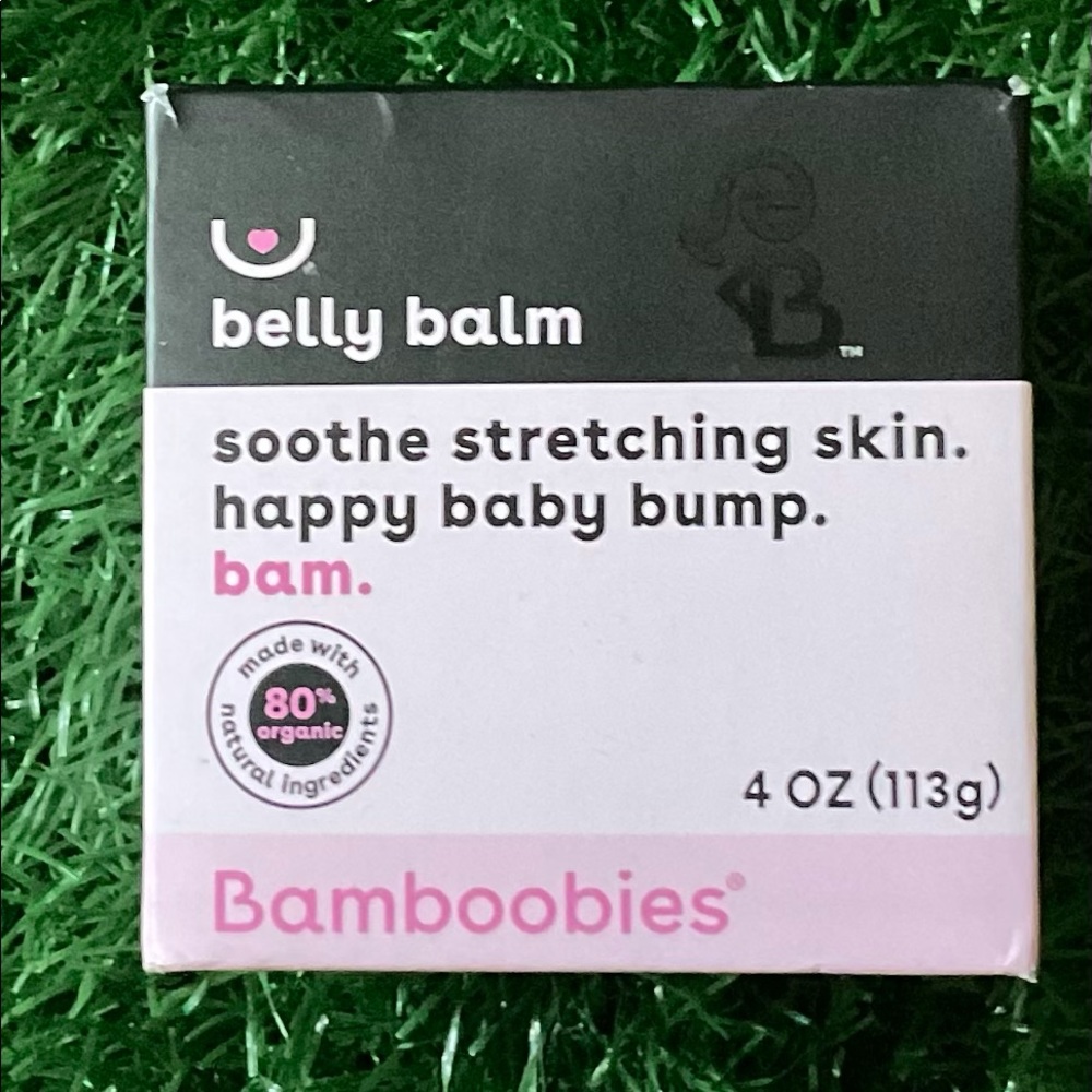 NWT Organic Belly Balm Soothe Stretching Skin